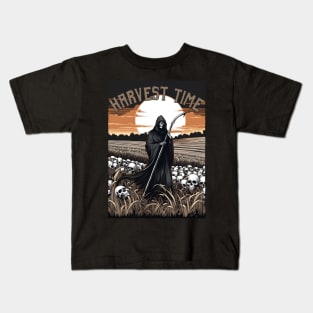 Harvest Time Reaper Kids T-Shirt
